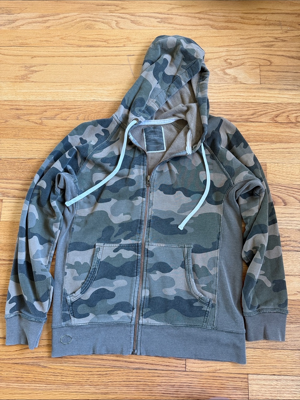 Old Navy Olive Green Camo Hoodie